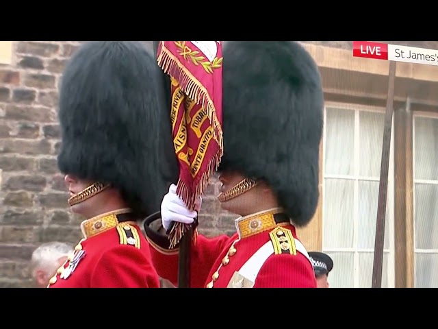 King Charles III publicly proclaimed King - St James Palace -  from Sky News - September 10, 2022