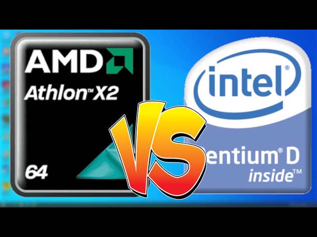 Was AMD really faster than Intel? AMD Athlon 64 x2 2.6Ghz vs Intel Pentium D 3.4Ghz