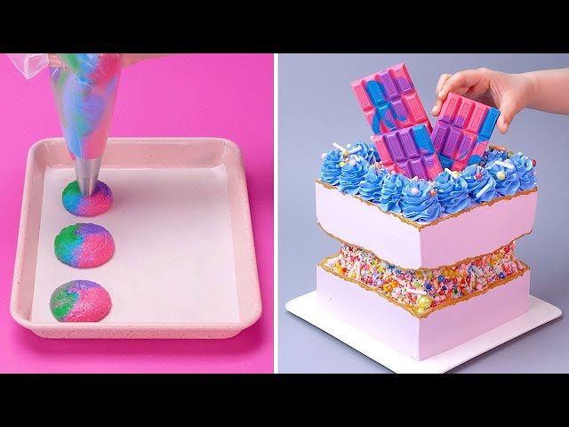 Fancy Colorful Cake Decorating Tutorials | Satisfying Galaxy Cake Decorating Ideas | Yummy Cake