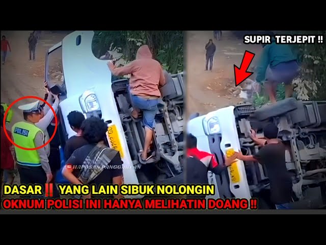 P4RAH❗CUMA DI LIHATI D0ANG ! Beginilah Nasib Apes Pengendara Yang Terekam Kamera