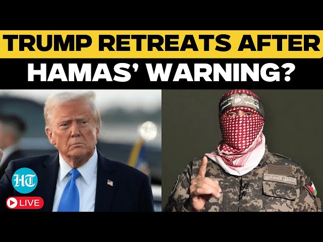 LIVE | Hamas Reaction on Trump's Threat on Hostages | Israel Hamas War Updates | Gaza Ceasefire