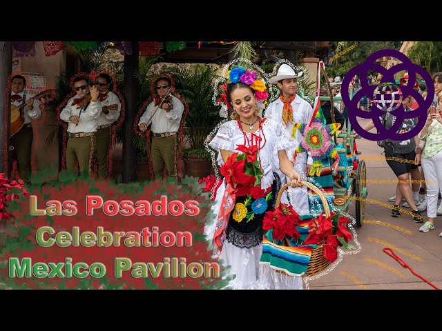 8K Las Posados Celebration Mexico Pavilion Festival of the Holidays Story Tellers in Epcot VR180 3D