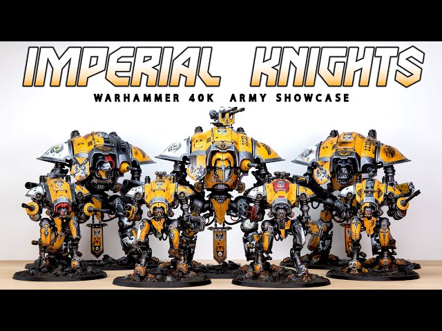 Army Showcase: HOUSE HAWKSHROUD (Warhammer 40k Imperial Knights)