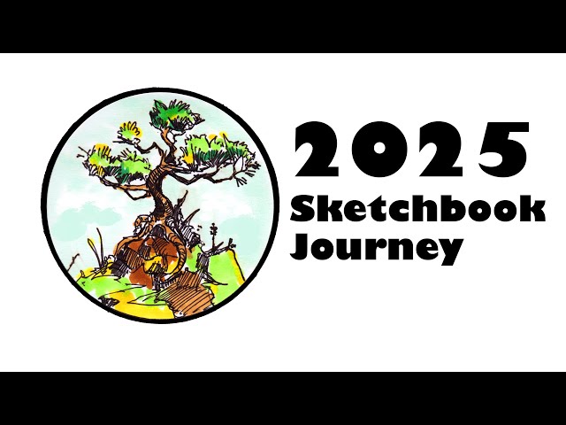 2025 Fill a Sketchbook With Me 001