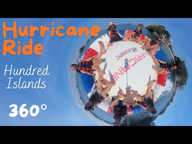 Hurricane Ride - Hundred Islands Tour 2025 in 360 Video