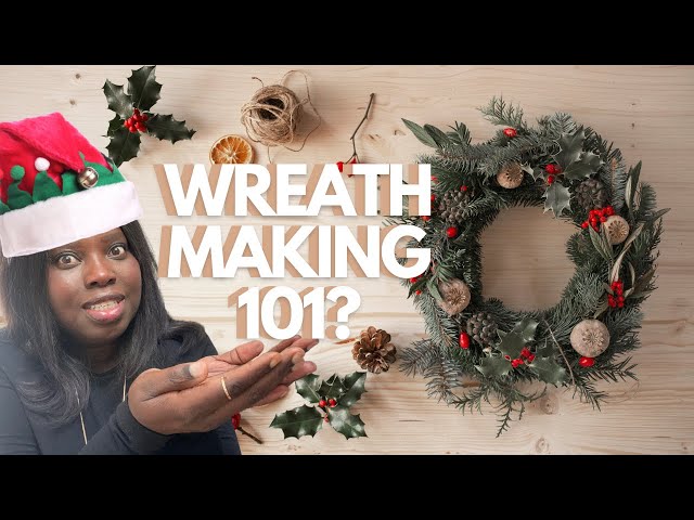 GET READY for Our Family's FUN Wreath Making Tradition!