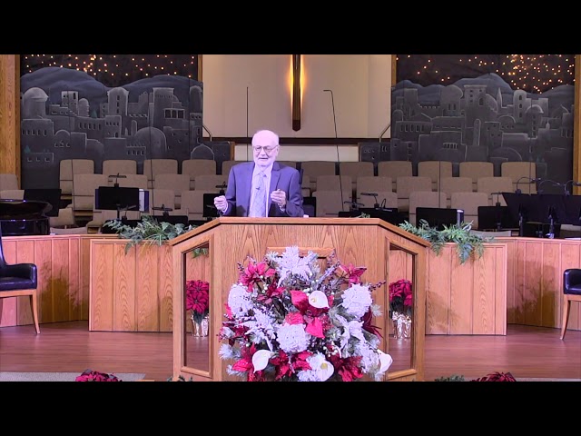 Mr. Lee Edwards Sermon- New Years Eve, December 31, 2019