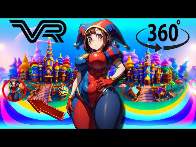 🔍 Find Pomni in 360° VR  #23 The Amazing Digital Circus