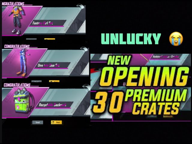 Season - 18 Premium Crates Opening| Can we get nade skin ? | #PUBGMobile