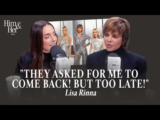 Lisa Rinna & Harry Hamlin: RHOBH Drama, A Nightmare Proposal & Their New Podcast with Dear Media!