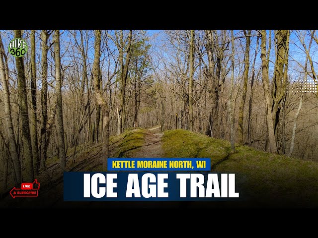 Kettle Moraine North, WI - North end of Parnell Segment, Ice Age Trail (Hike 360° VR Video)