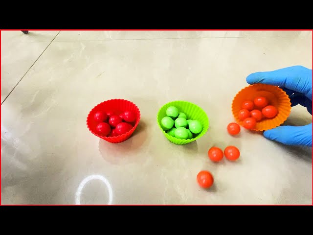 Funny satisfying 💥❤  Marbles Reverse Video ASMR