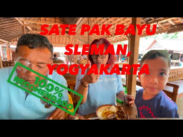 KULINERAN ISINYA DAGING SEMUA, CUMA DI SATE PAK BAYU SLEMAN YOGYAKARTA