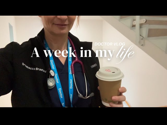 A WEEK in my life as a doctor in the NHS (UK)