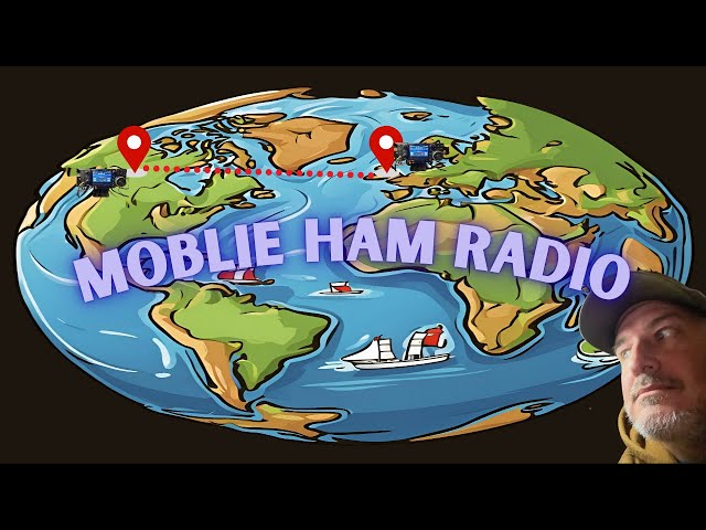 Ham Radio 6000 km mobile to mobile HF contact using a HamStick!  #hamradio