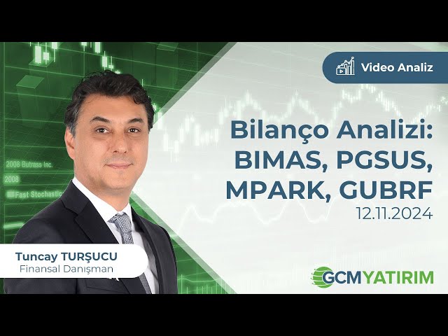 Bilanço Analizi: BIMAS, PGSUS, MPARK, GUBRF | Tuncay Turşucu @tuncay-tursucu