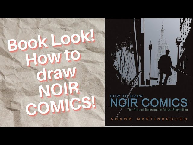 Book Look! How to draw NOIR COMICS!