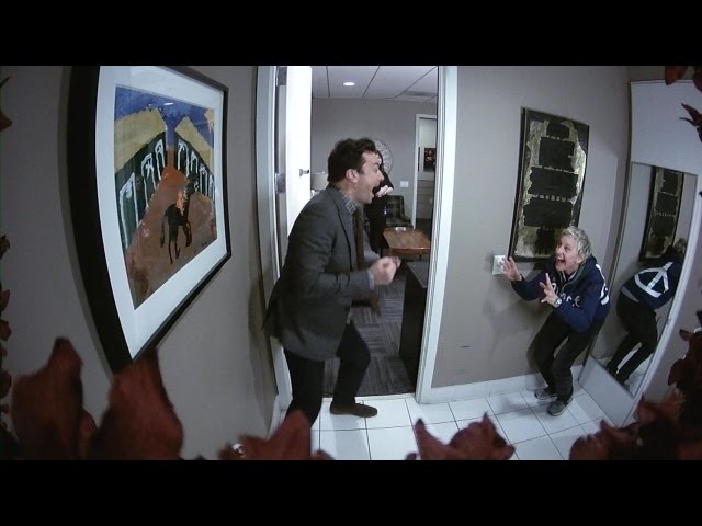 Ellen Scares Jimmy Fallon