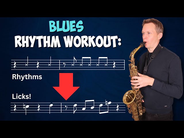 Blues Rhythm Workout! Turn Rhythms into Licks!