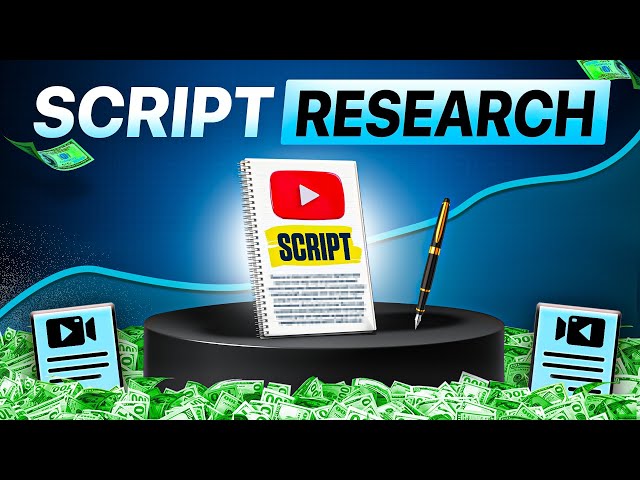 How to Script Research Any Topic And  Storytelling Masterclass | (Chapter 1)