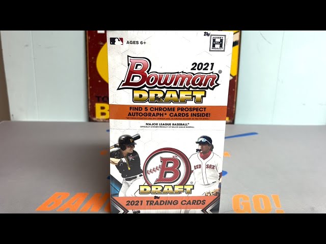 2021 Bowman Draft Super Jumbo Hobby Box - INSANE PURPLE AUTO /299 + HUGE PARALLELS!!!!!