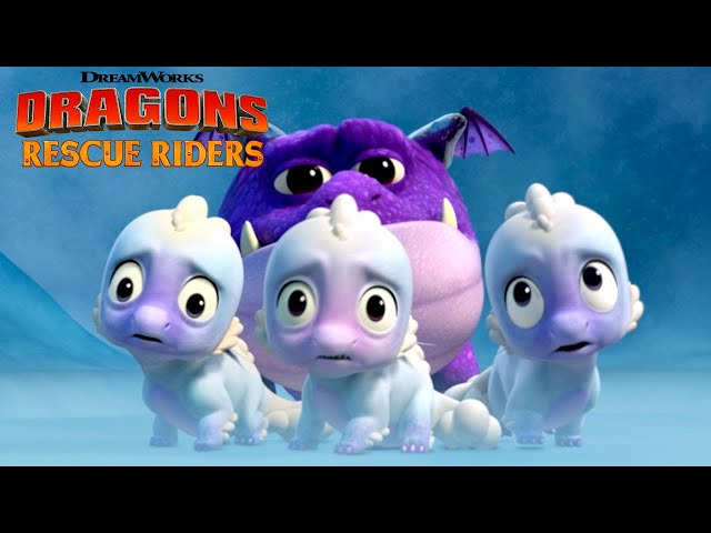 Baby Chillblaster Dragons | DRAGONS RESCUE RIDERS | NETFLIX