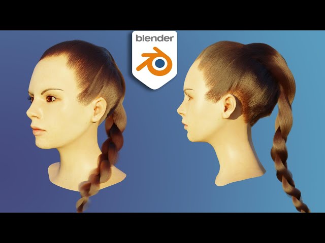 How to Create Realistic Braid Hair in Blender 4.1