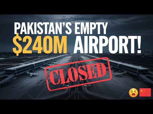 "Pakistan’s $240M Ghost Airport: Why Gwadar’s Mega Project is Failing!"