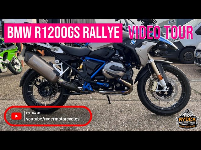 2017 BMW R1200GS Rallye Used Bike Video Tour #bmwr1200gs