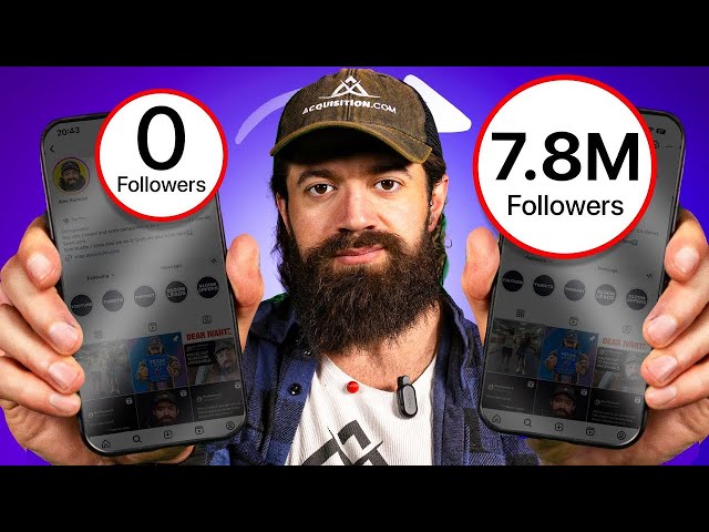 How I Gained 7.8 Million Followers In 40 Months (6 Key Lessons)