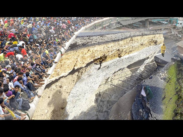 Terrifying Landslide Destroys Everything in Pakistan & India — Shocking Natural Disasters Ever 😱