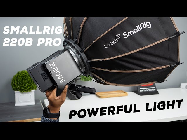 SmallRig RC220B Pro Cob Light with built in Vmount is Amazing!