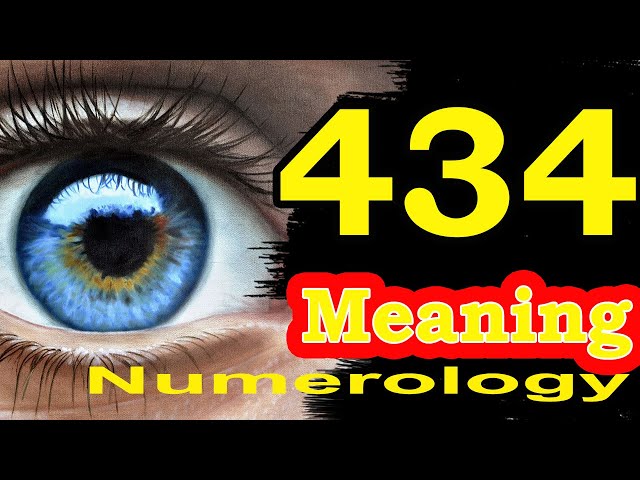 🔴Angel Number 434 Meaning | Seeing 434 | Numerology Box