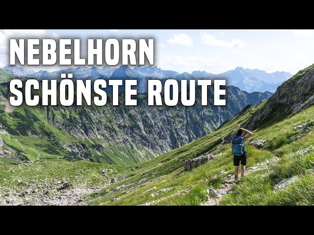 Nebelhorn-Wanderung: Spektakuläre Tour durchs Oytal zum Gipfel (Start Oberstdorf)