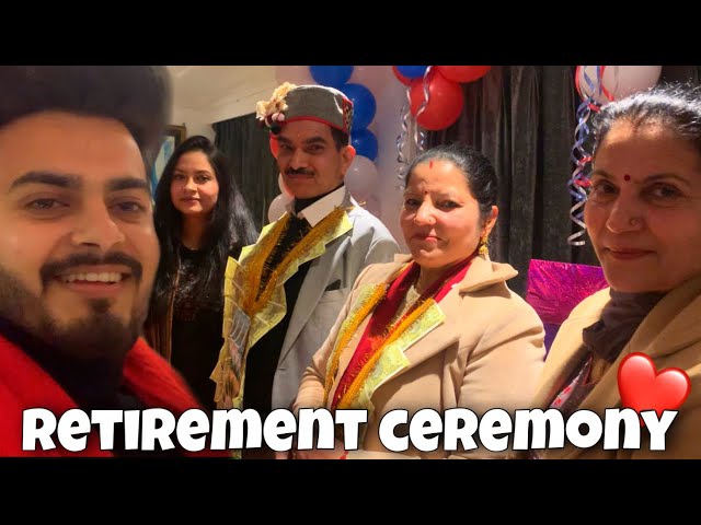 Retirement Ceremony 😍 | New Beginning 💕 | Chandigarh To Shimla 🏔| One Day Trip | Family Vlogs