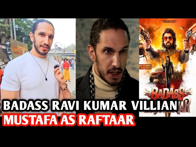 Badass Ravi Kumar Movie Villian | Mustafa Askari As Raftaar | Bollywood Premee Special