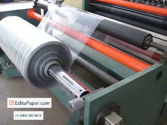 BOPP FILM OPP FILM PVC PP FILM PAPER ADHENSIVE PAPER SLITTING MACHINE