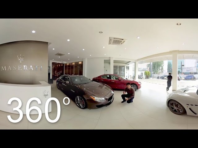 360° Virtual Reality Maserati Quattroporte GTS Review Indonesia