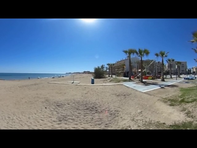 Lunch time in La Mata. (Video is 360°)