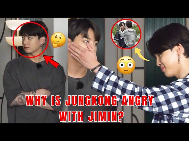 When Jimin Doesn't Pay Attention to Jungkook, He Gets Angry! Jikook moments!