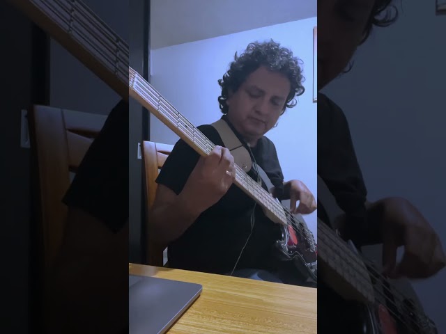 Si te haz de marchar   Bass Cover