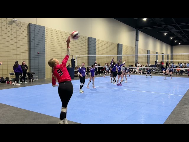 Volley by the James 17 Rogue Eva vs MVBC Shockwave 17 1/20/2025