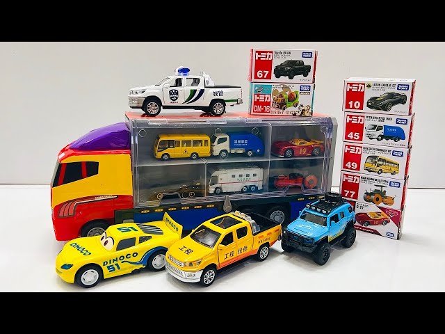 Box Full Of Model Car: Porsche, Nissan, Tesla, Maserati, Peugeot, Volvo, Renault, Subaru, Lexus