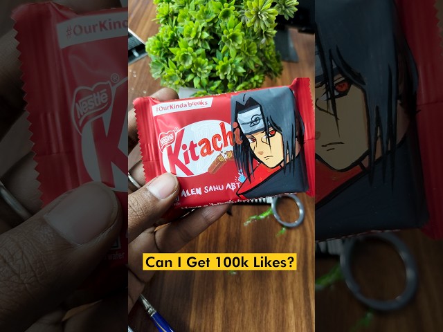 Itachi KitKat Art #shorts #itachi