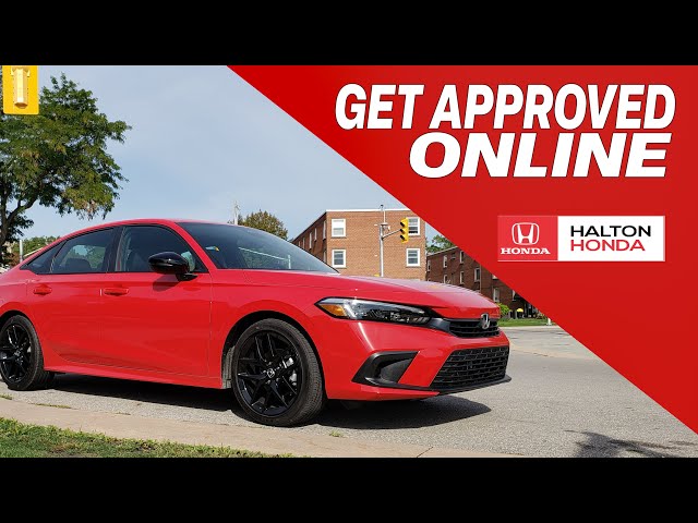 Ultra Personalized Car Loan Approval | Apply Online Today at Halton Honda!