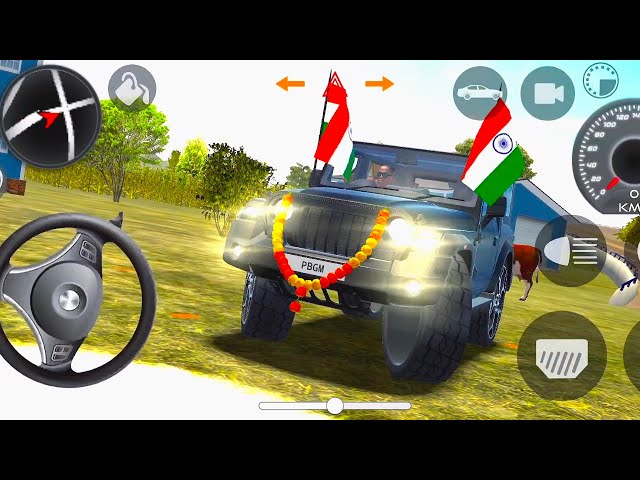 Dollar (Song) Modified Mahindra Black Thar👿 || Indian Cars Simulator 3D || Android Gameplay part.35