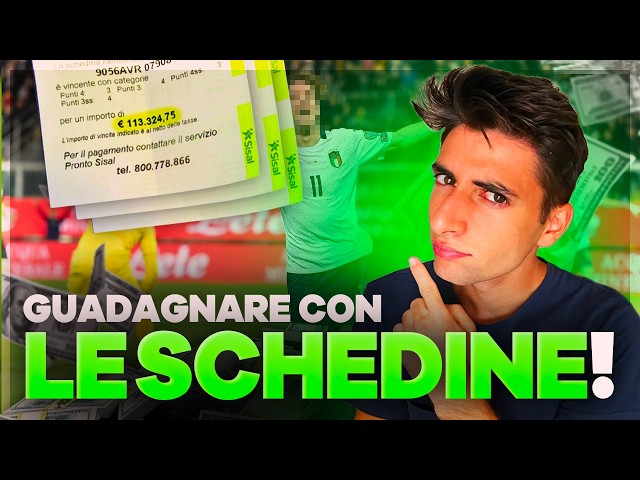 GUADAGNA con le SCHEDINE in modo STATISTICO (NO MATCHED BETTING) - Guadagnare Online