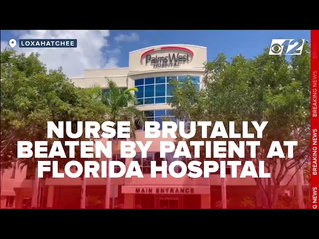 Nurse brutally beaten by patient at Florida Hospital