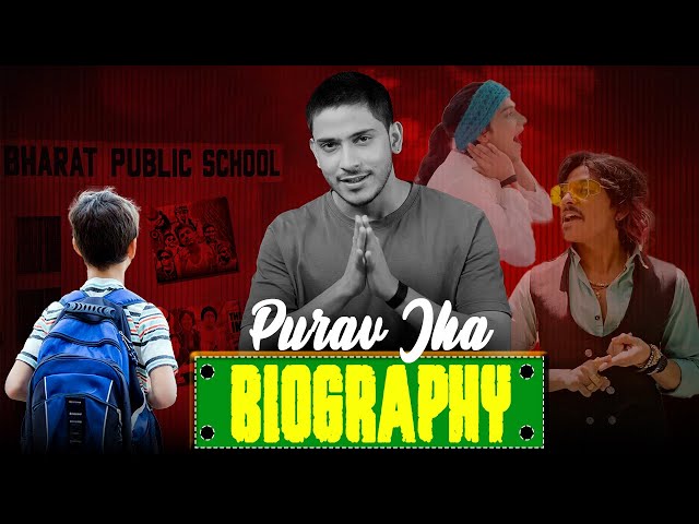 Purav Jha full struggled story | Biography of purav jha by @Earbuds @Puravjha_