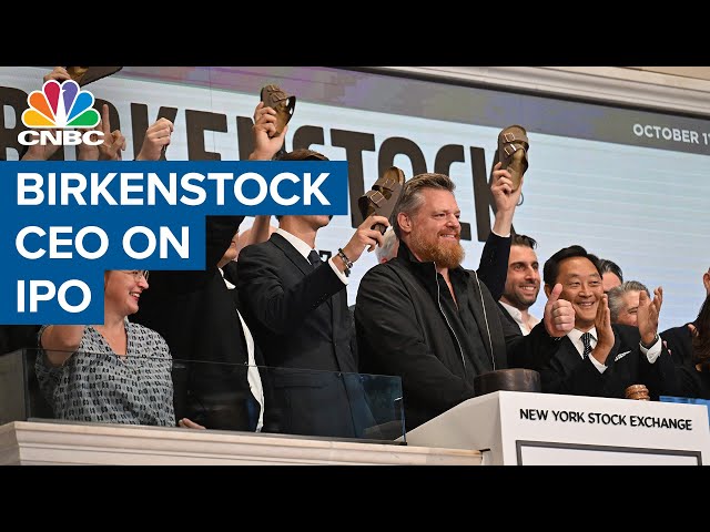 Birkenstock CEO Oliver Reichert on stock market debut